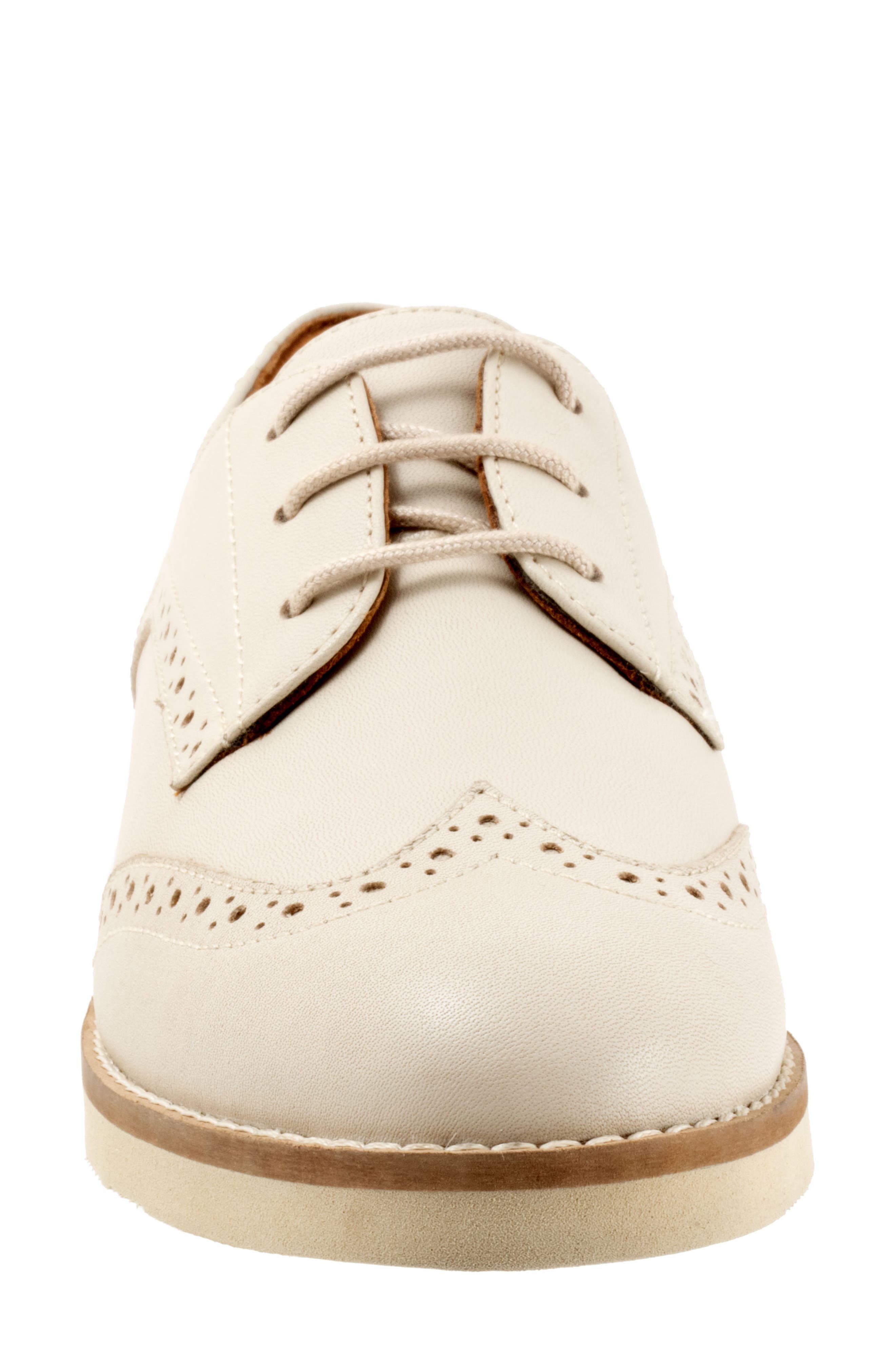 Willet Wingtip Derby, Alternate, color, IVORY