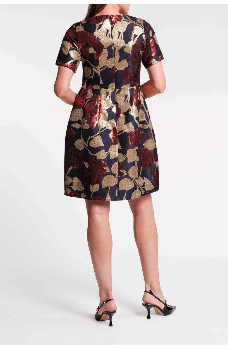 Frances Valentine Michelle Mini Dress, Alternate, color, Navy/Gold/Multi