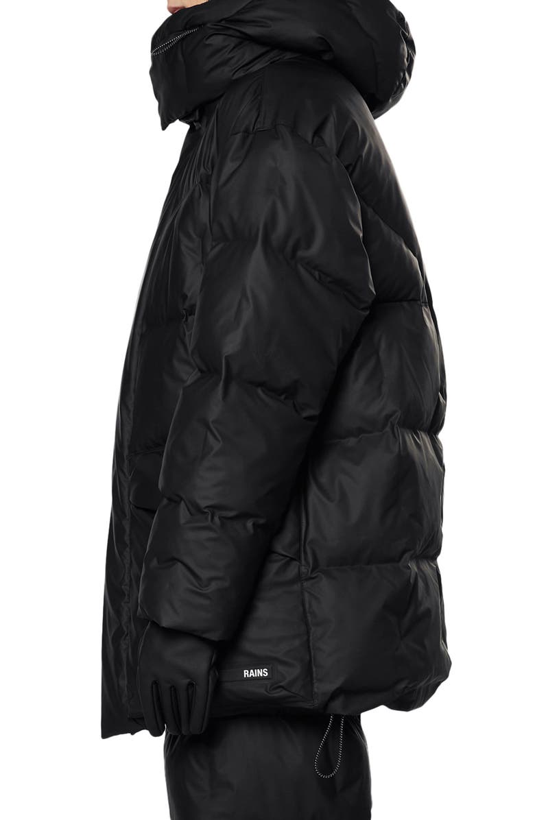 Rains Block Waterproof Puffer Jacket, Alternate, color,
