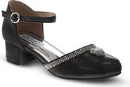Badgley Mischka Collection Kids' Ankle Strap Pump