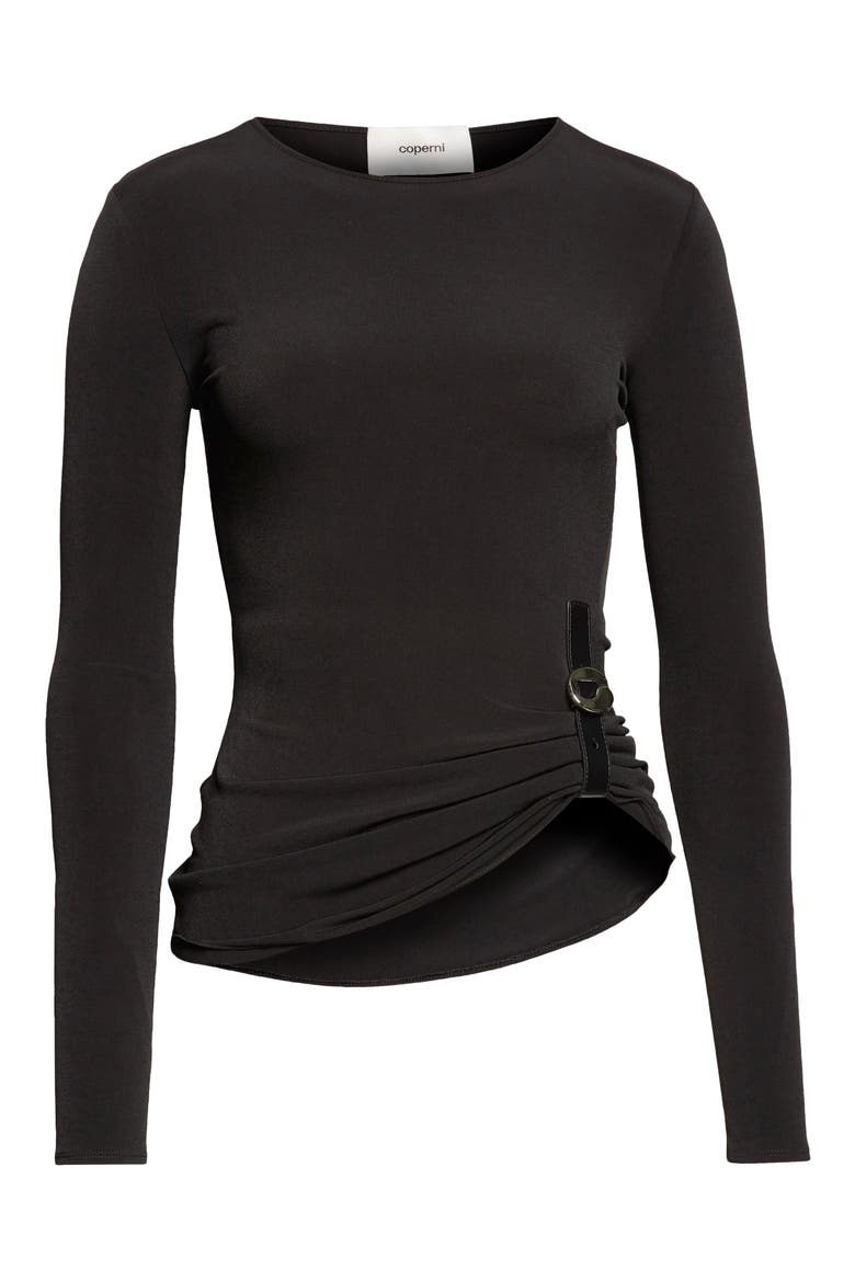 Suspended Jersey Top, Alternate, color, BLACK