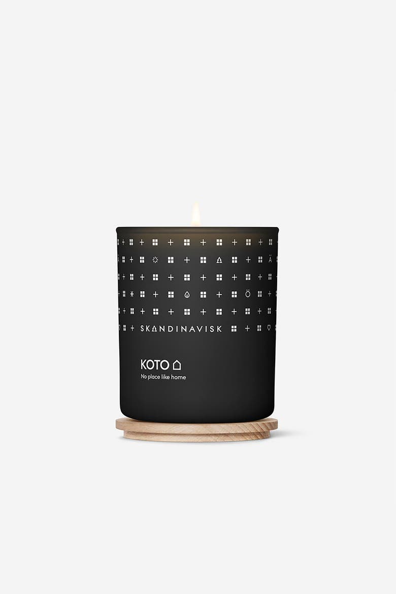 KOTO Scented Candle 200g, Alternate, color, Black
