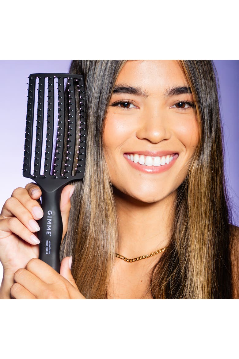 Vented Detangling Brush, Alternate, color, Black