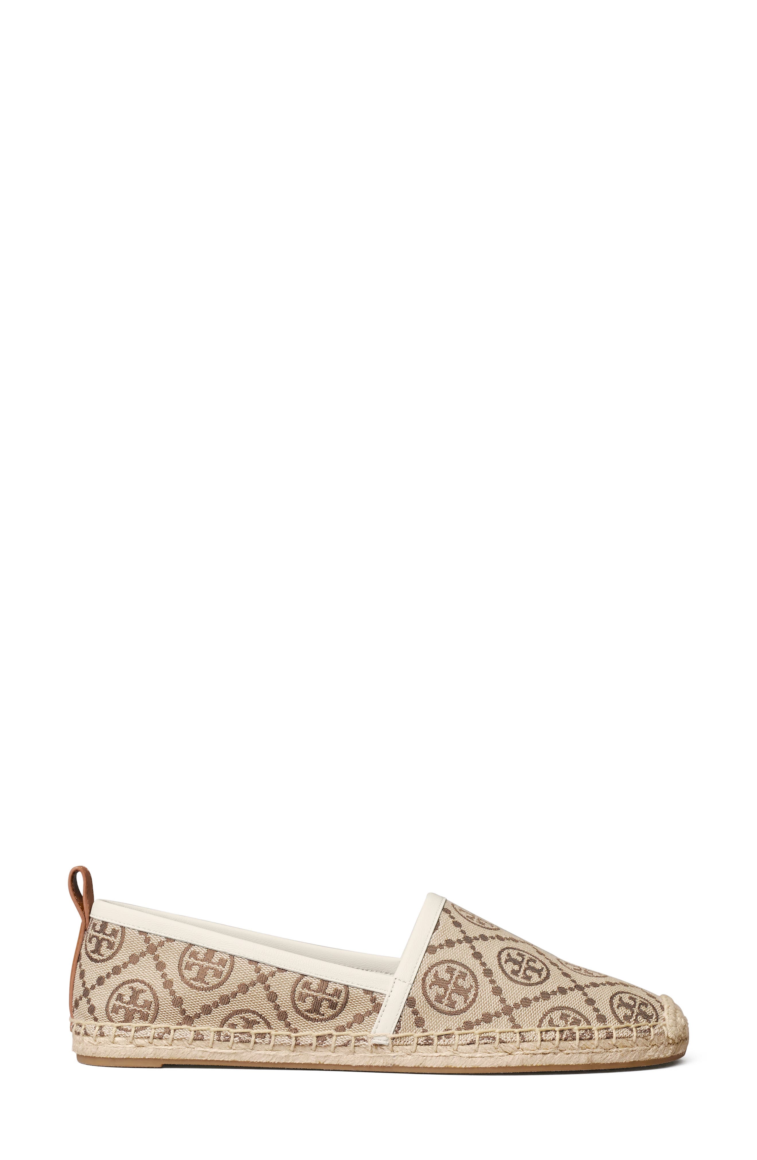 Tory Burch T Monogram Espadrille Flat, Alternate, color, 