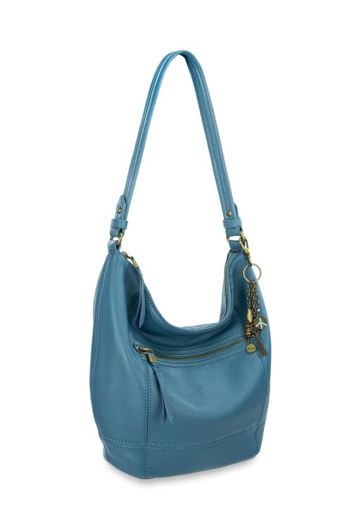 The Sak Sequoia Hobo Leather Bag In Blue