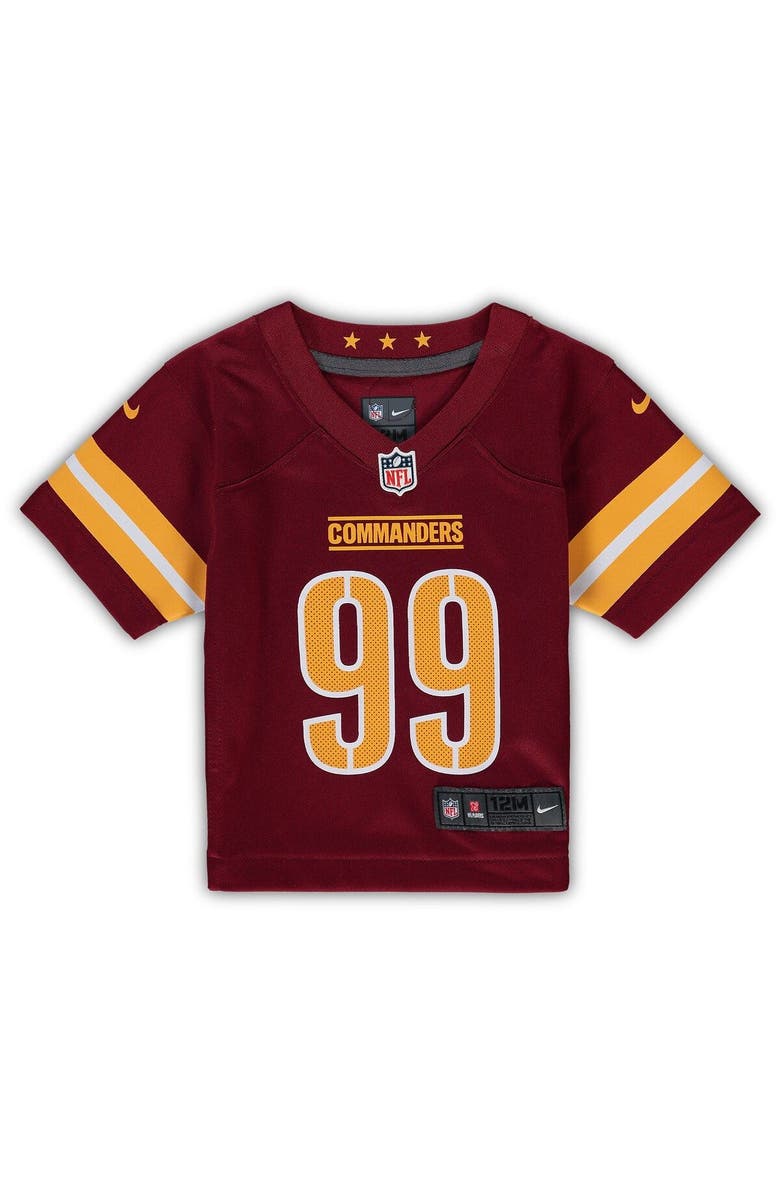 Nike Infant Nike Chase Young Burgundy Washington Commanders Game Jersey, Alternate, color, 