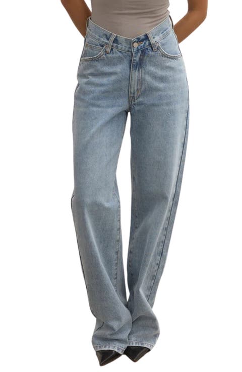 Vera High Waist Straight Leg Jeans