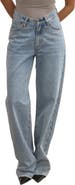 Bayse Vera High Waist Straight Leg Jeans