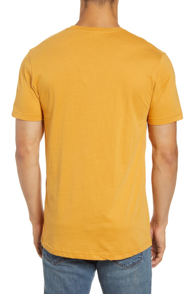 Boardie Badge Organic Cotton T-Shirt, Alternate, color, GLYPH GOLD