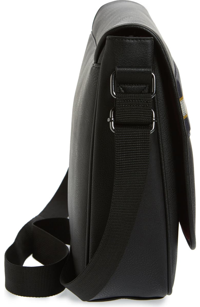 Ted Baker London Tabec Faux Leather Messenger Bag, Alternate, color,