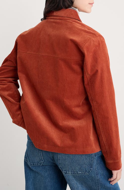 Seasalt Cornwall Brightwork Corduroy Jacket In Red