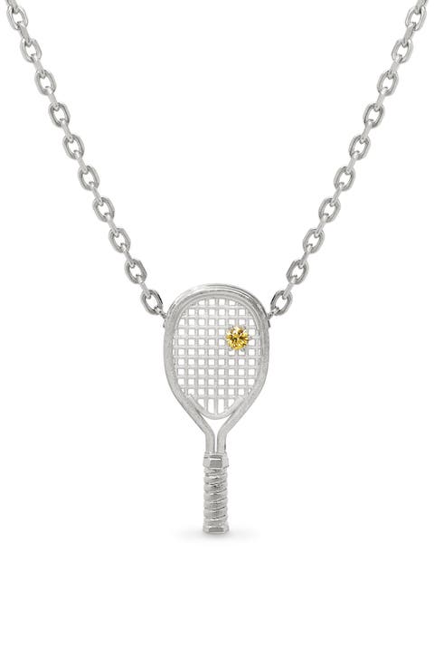 The Tennis Necklace, Yellow Diamond