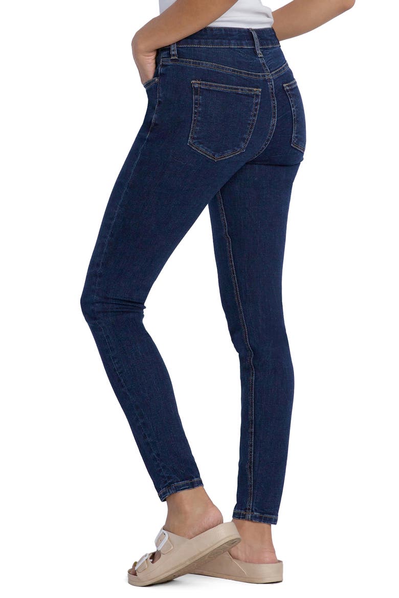Brilliant High Waist Skinny Jeans, Alternate, color, VOYAGE