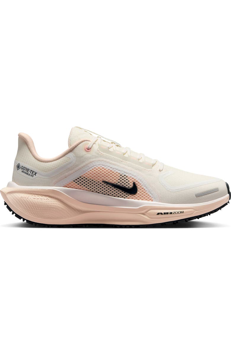 Nike Air Zoom Pegasus 41 Gore-Tex<sup>®</sup> Waterproof Running Shoe, Alternate, color, Sail/ Anthracite