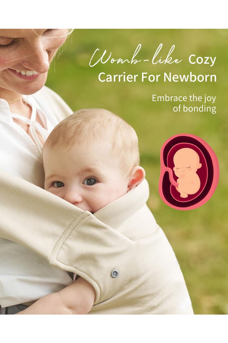 Baby Carrier Newborn to Toddler, Alternate, color, Off-white