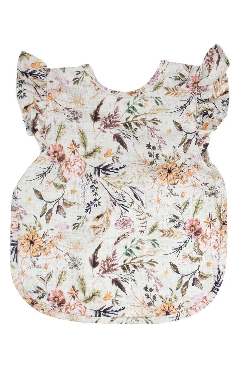 ezpz BapronBaby Delilah Floral Bapron & ezpz Mini Mat Bundle, Alternate, color, Blush