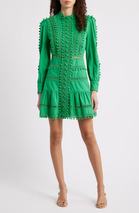 Carla Embellished Trim Minidress