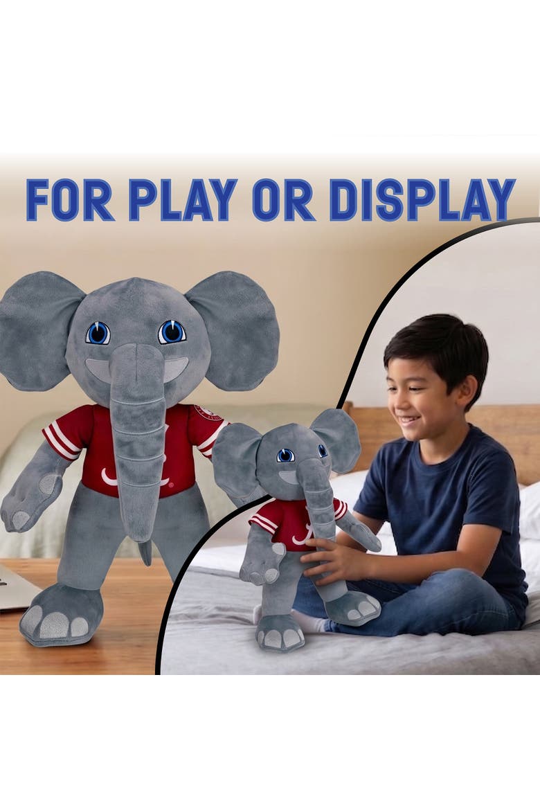 University of Alabama Crimson Tide  Al The Elephant 18" Jumbo Mascot Plush Figure, Alternate, color, None