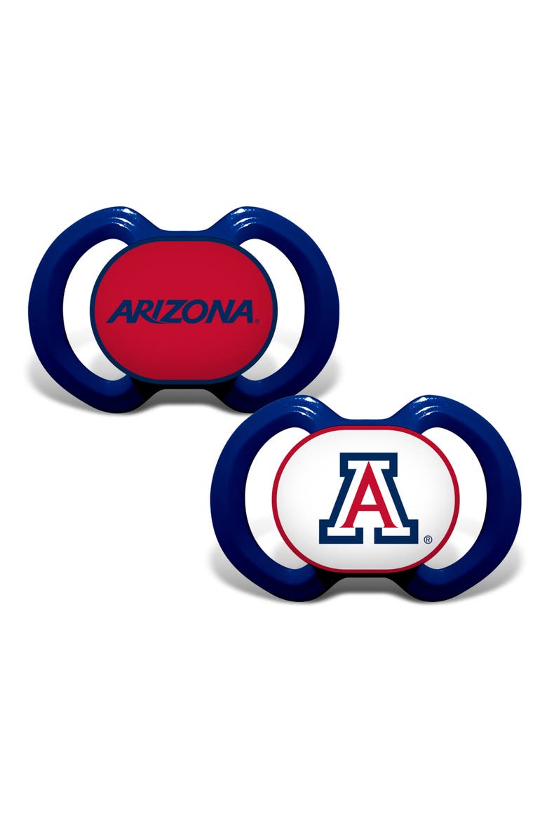 Arizona Wildcats Pacifier 2-Pack, Main, color, Multicolor