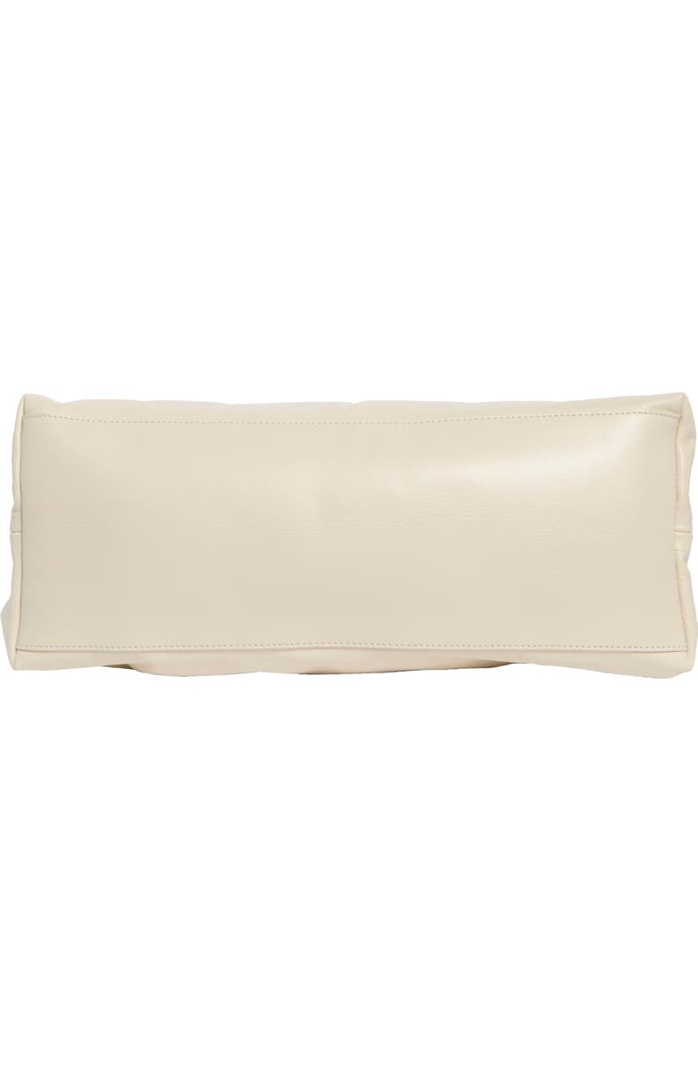 Off-White Arcade Leather Shoulder Bag, Alternate, color, Dust