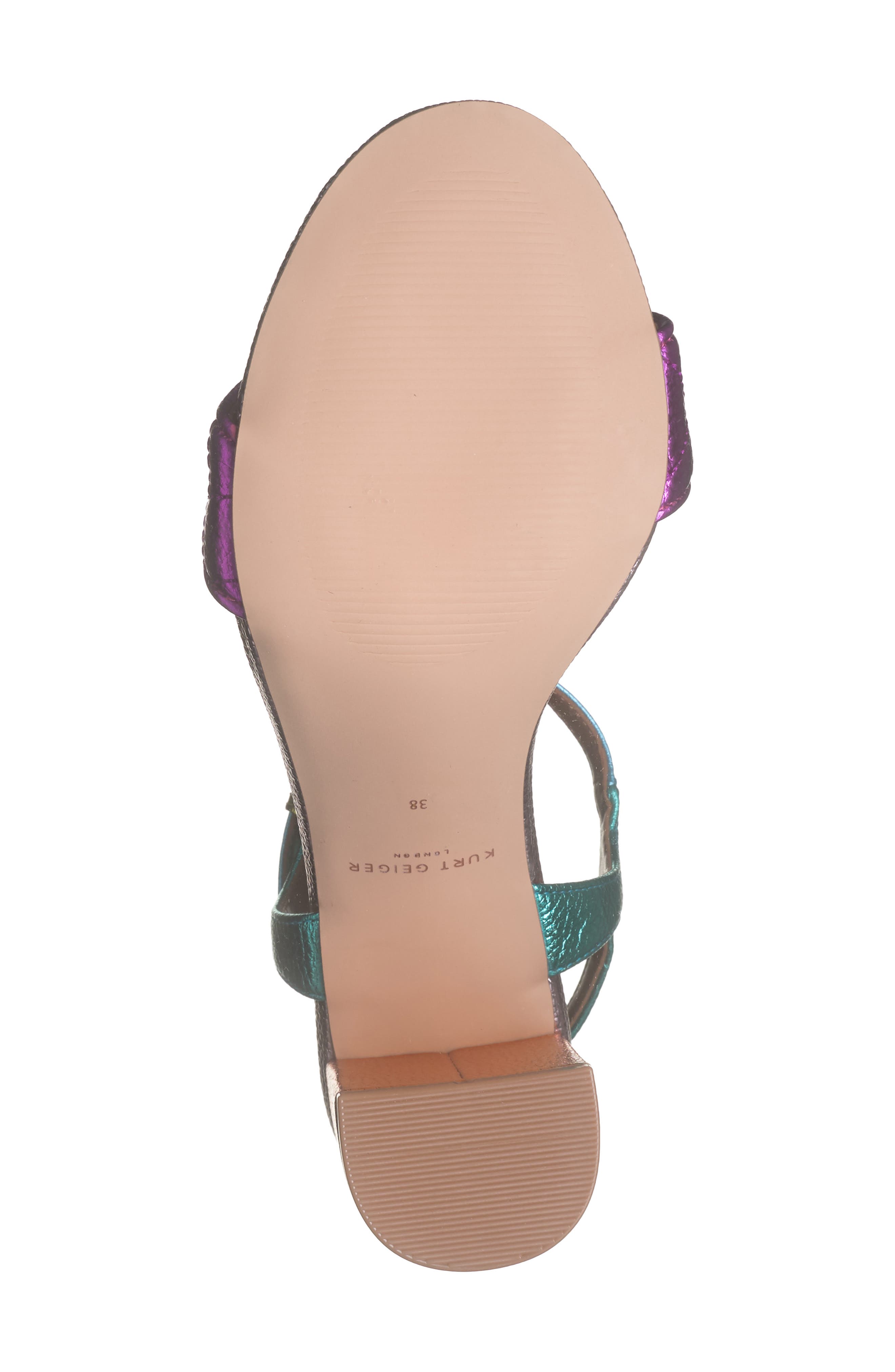 Kurt Geiger London Kensington Langley Colorblock Sandal, Alternate, color, 