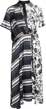 Sacai Pattern Mix Dress