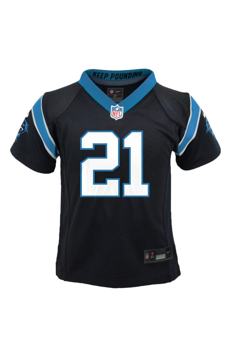 Nike Toddler Nike Jeremy Chinn Black Carolina Panthers Game Jersey, Alternate, color, 