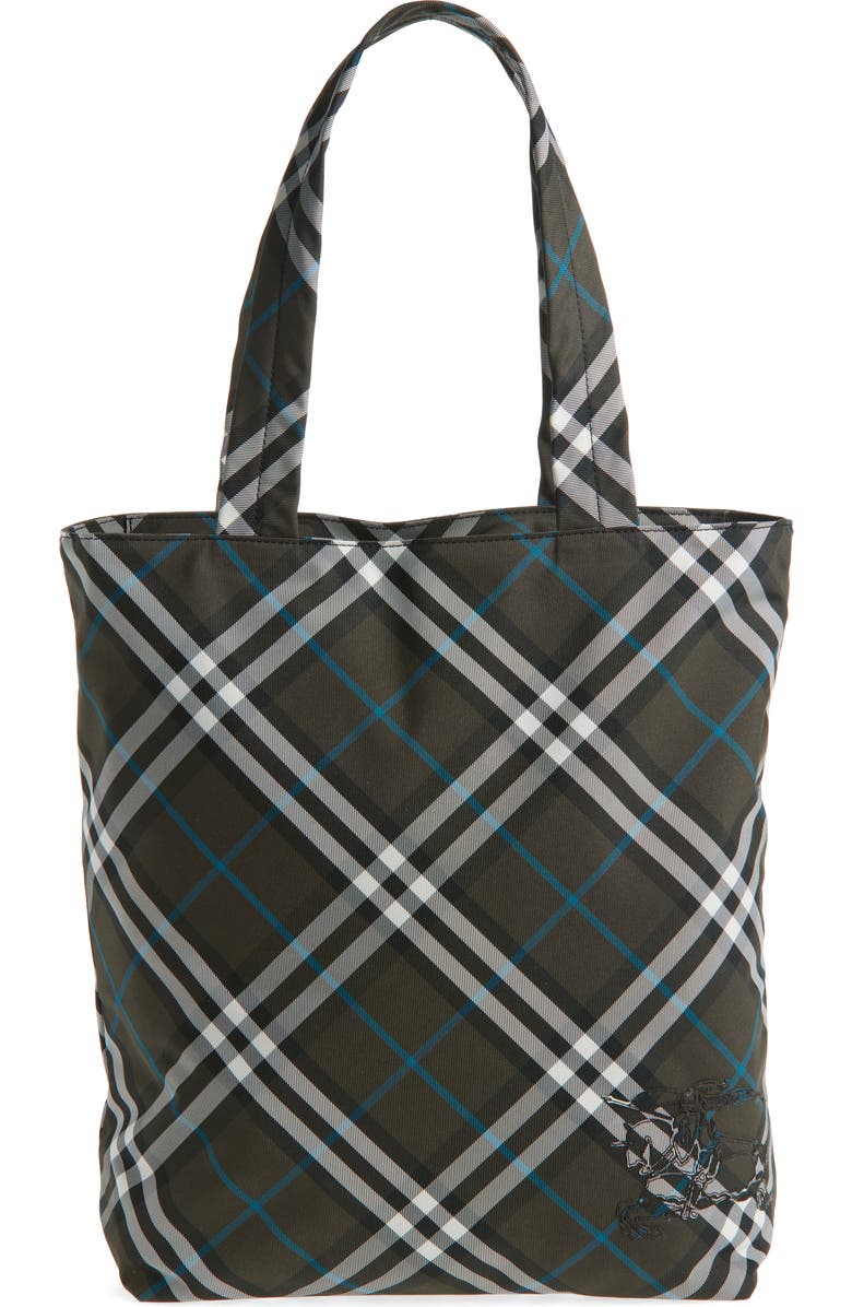 Burberry Classic Check Twill Tote, Main, color,