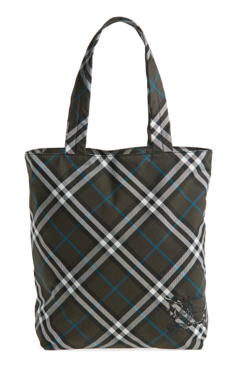 Classic Check Twill Tote