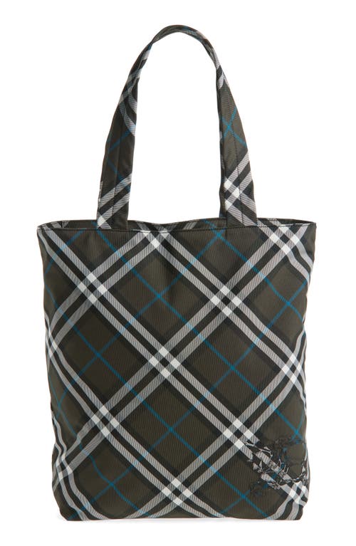 Burberry Classic Check Twill Tote In Snug