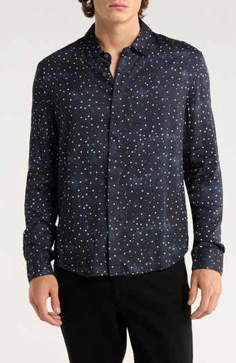 John Varvatos Rodney Hidden Placket Button-Up Shirt