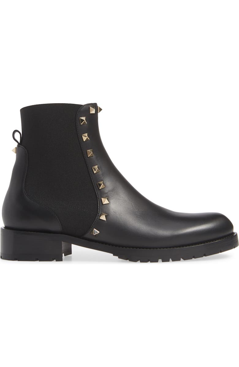 Valentino Garavani Beatle Rockstud Boot, Alternate, color,