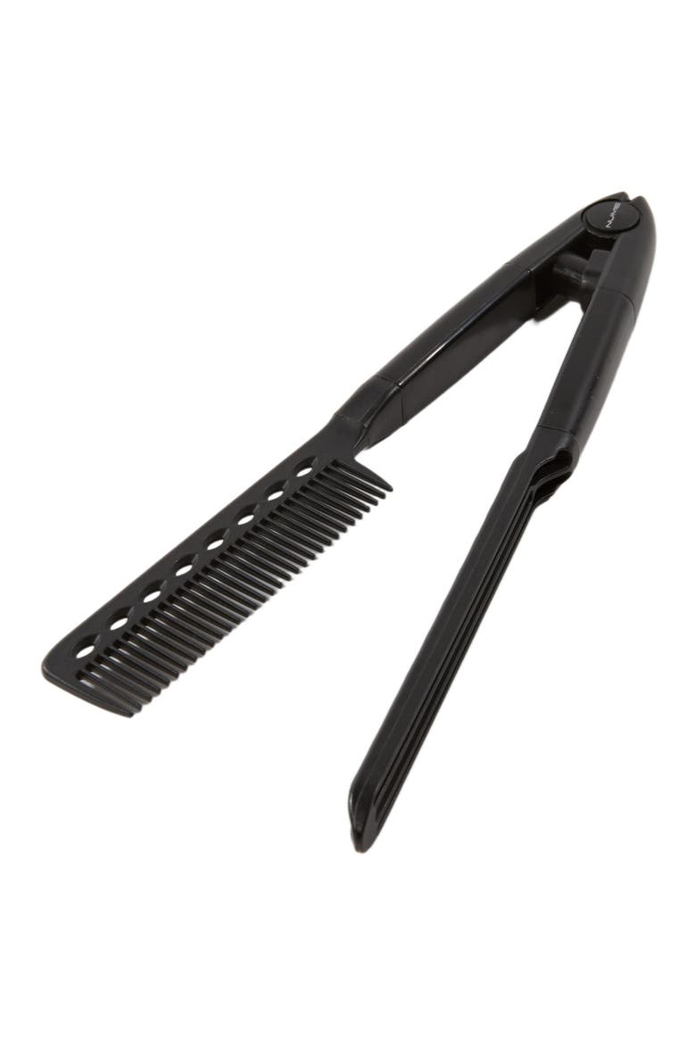 Straightening Comb, Alternate, color, Black