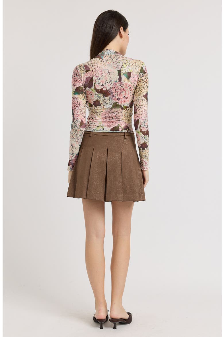 Kelsey Floral Mesh Top, Alternate, color, BLUSH MULTI