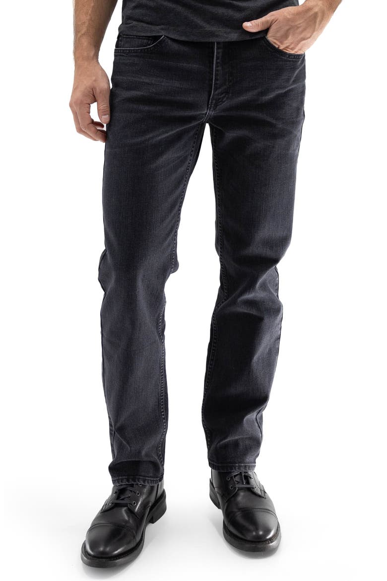 Slim Straight Leg Jeans, Main, color, NEWLAND