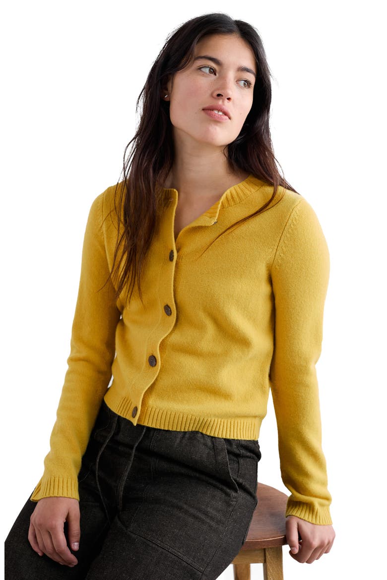 Tern Tide Merino Wool Blend Cardigan, Alternate, color, SISKIN