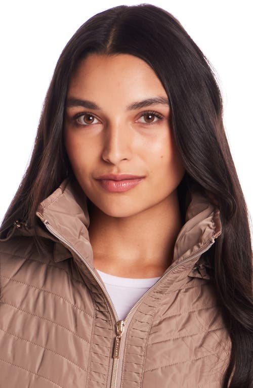 Gallery Quilted Jacket In Pink