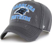 '47 Men's '47 Charcoal Carolina Panthers Seymoore Clean Up Adjustable Hat