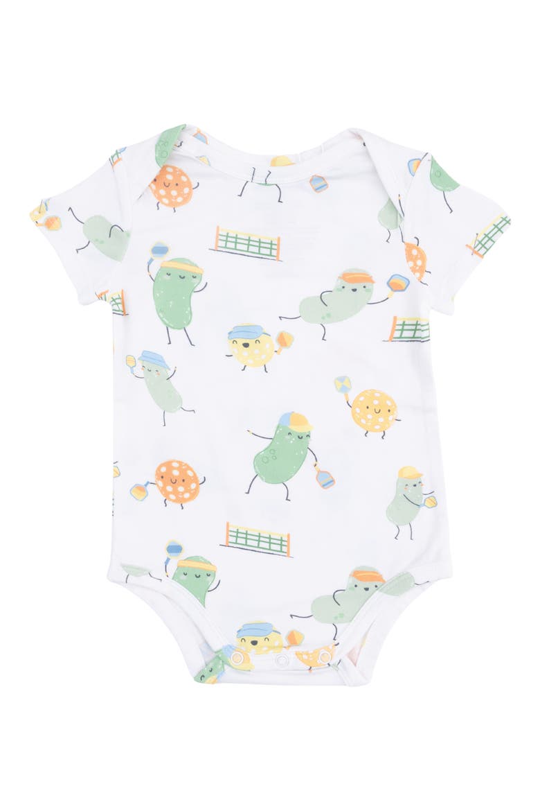 Pickles Playing Pickleball Romper, Main, color, IVORY