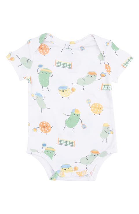 Pickles Playing Pickleball Romper (Baby)