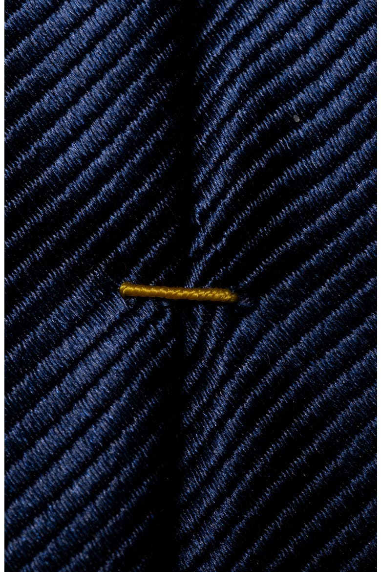 Solid Navy Silk Twill Tie, Alternate, color, NAVY