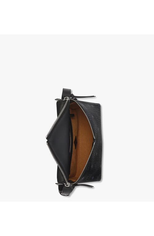 Mcm Diamant 3d Shoulder Bag In Black