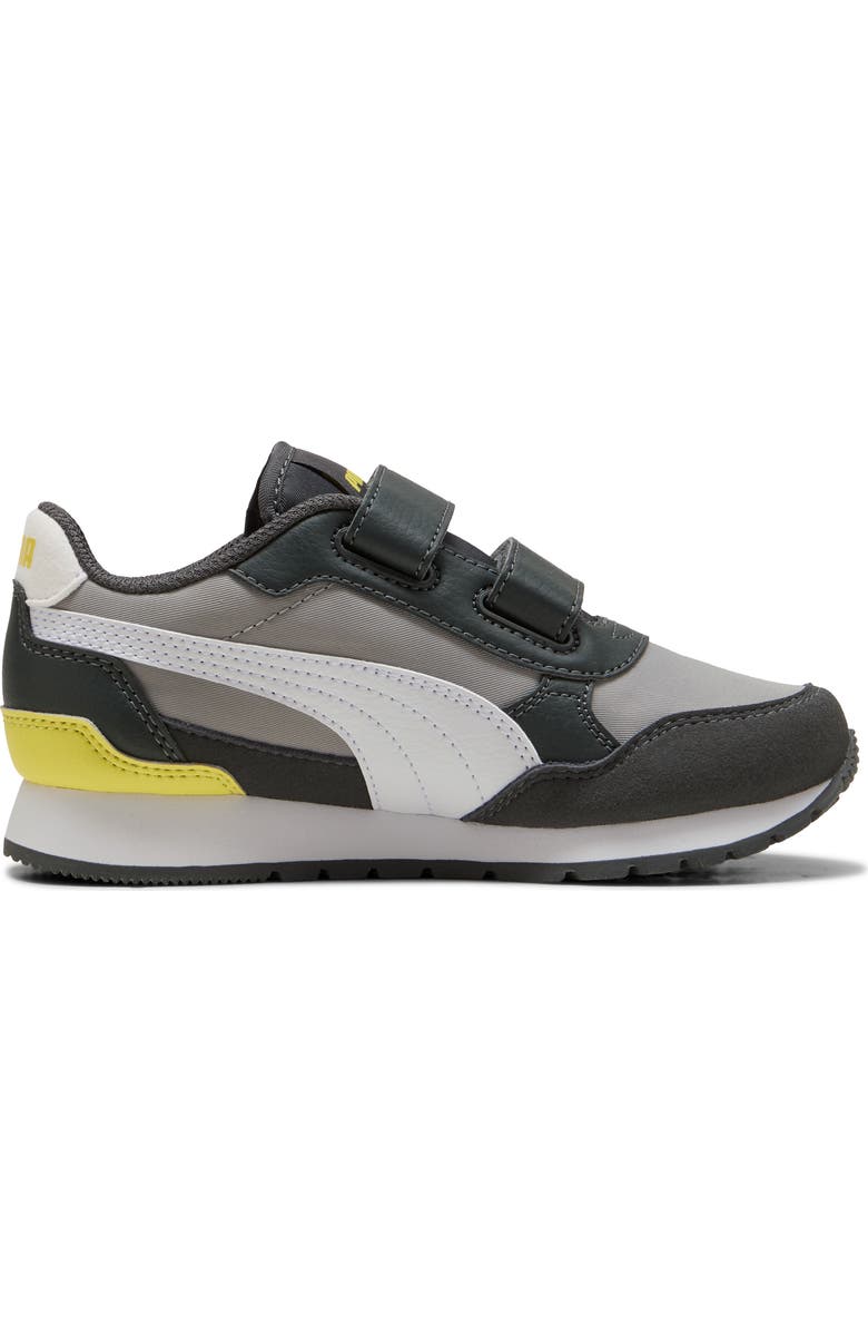PUMA Kids' St Runner V4 Mesh Sneaker, Alternate, color, Gray Echo/ Puma White/ Gray