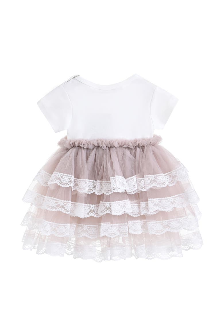 Briony Tulle Dress, Alternate, color, Purple