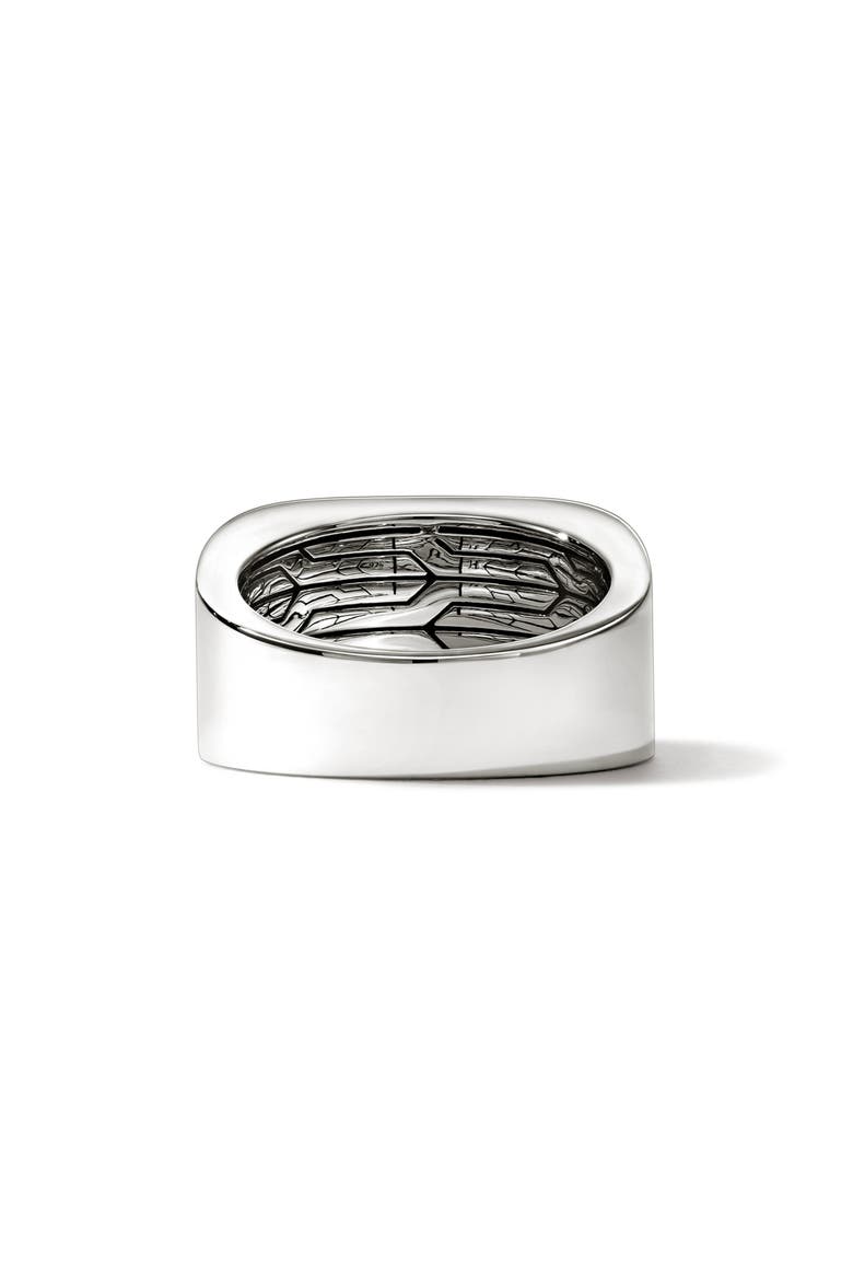 Icon 50 Signet Ring, Alternate, color, SILVER