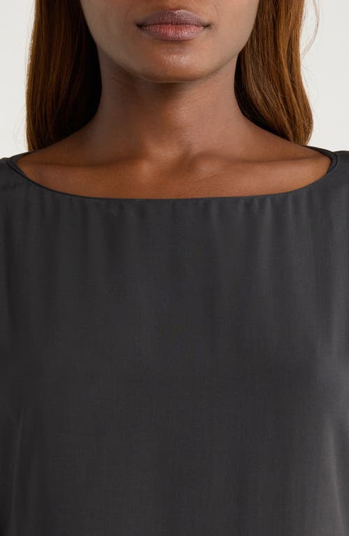 Natori Sleek Sleep Shirt In Black