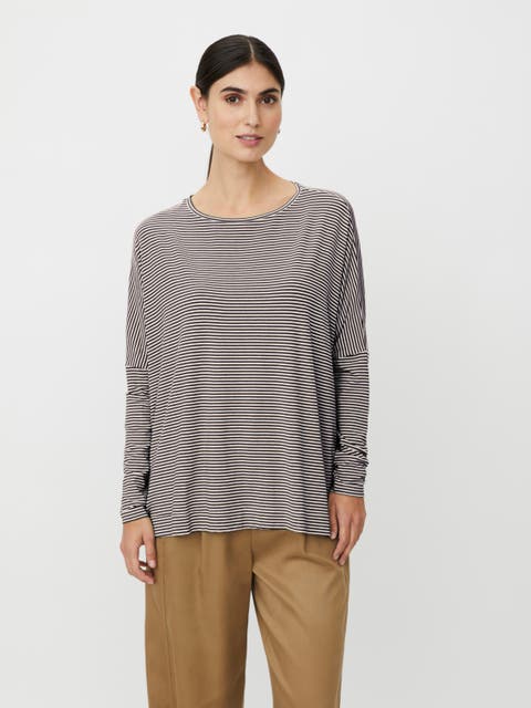 MaBarr Oversized Stripe T-Shirt