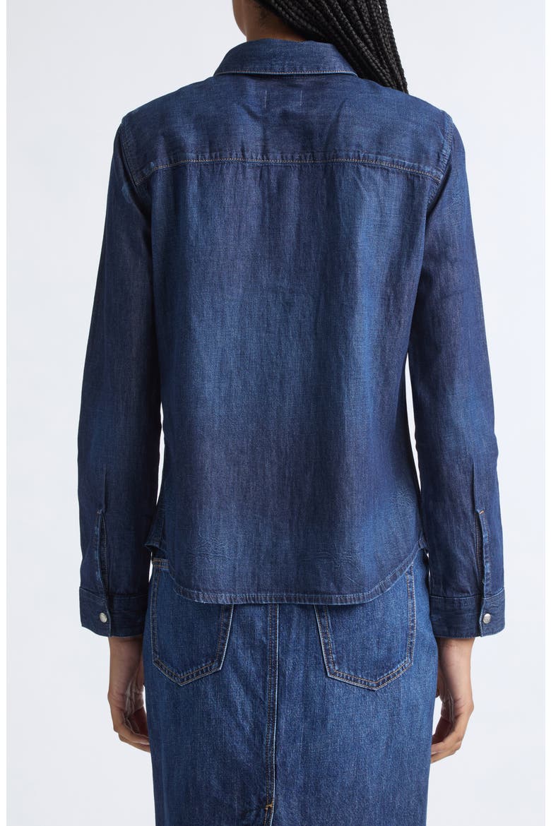 DE-Eazy Denim Shirt, Alternate, color, DENIM