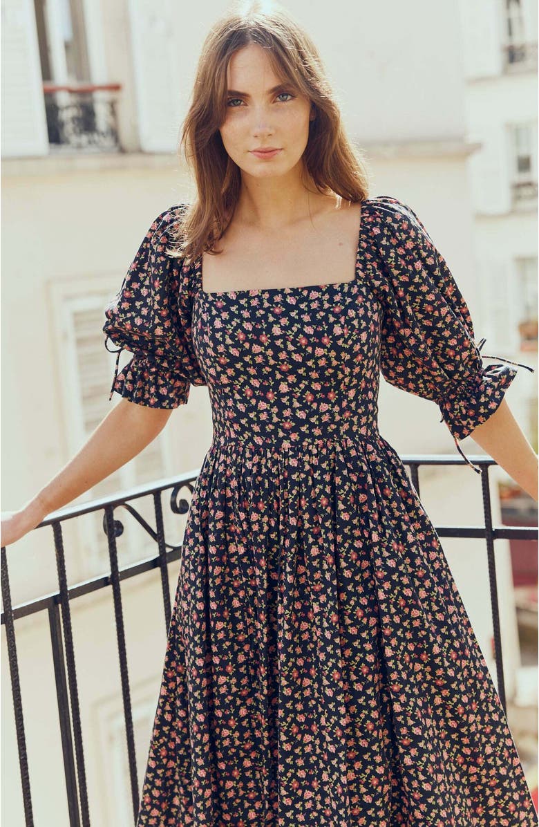 Eddy Grace Midi Dress, Alternate, color, 