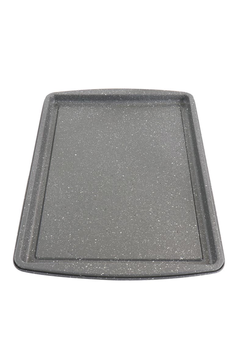 3 Piece Carbon Steel Cookie Sheet Set, Alternate, color, Grey